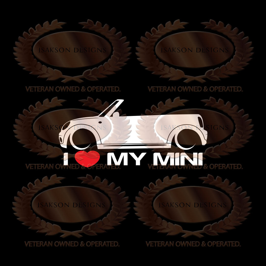 I Love My Mini Gen 1 Sticker